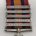 Rare Q.S.A. Medal (Rhodesian Pioneer) `Corp. M.G. Linnell.` - S. RHOD: VOLS: (Rhodesia, Rel. of Mafe