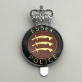 British - `Essex Police` Enamelled Cap Badge (J.R. Gaunt)