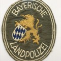 Early German Police `Bayerische Landpolizei` Arm Patch