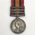 Boer War - Scarce Q.S.A. Medal `R.S.M. F.J. Mulligan` (Border Horse)