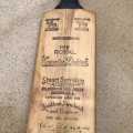 Signed `1958 N. Zealand Tour to England` Full Size (Stuart Surridge) Cricket Bat