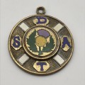 Vintage `S.D.A.T.` Scottish Enamel Badge