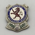 Vintage `Pretoria Highland Games` Scottish Enamel Badge