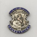 Vintage `F.E.R.D.C. of Caledonians` Scottish Enamel Badge