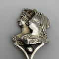 Antique Solid Silver `Queen Victoria` Souvenir Spoon (1837-1897)
