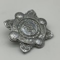 Vintage `Garda Siochana` (Irish Police) Cap Badge