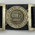 UK - Very Rare Victorian `READING POLICE` Belt with Buckle