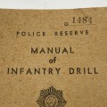 WW2 - S.A. `Police Reserve - Infantry Drill` Handbook
