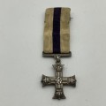 WW1 - `Military Cross` Miniature Medal (Hallmarked)