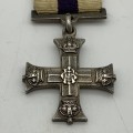 WW1 - `Military Cross` Miniature Medal (Hallmarked)