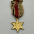 WW2 - `Africa Star` Miniature Medal