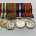 British - Distinguished Flying Medal (DFM) Group of Miniature Medals (7)