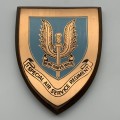 Rhodesian - `1 S.A.S. Regiment` (C - Squadron) Copper Plaque