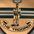 Rhodesian `The Trooper` (R.L.I.) Copper Plaque