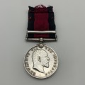 Natal 1906 Rebellion Medal `SGT. H.B. Wallace` (Zululand MTD Rifles.) (Interesting History)