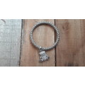 Pandora style Bracelet WITH TEDDY BEAR CHARM  """Free courier !!!"""