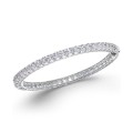Certified 4.00 Tcw Round Cut Natural Diamonds SI2 Clarity Awesome Bracelets at Very Best Price