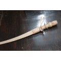 Antique Chinese handcarved bone page turner 15 cm long circa 1800's