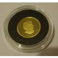 GOLD - 2009 1/25oz Proof  Gold Coin - Maple - Royal Canadian Mint 576/15000