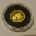 GOLD - 2009 1/25oz Proof  Gold Coin - Maple - Royal Canadian Mint 576/15000