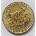 2013 -  GOLD USA $5 (1/10 OZ) COIN.. FREE POSTNET COUNTER TO COUNTER DELIVERY IN RSA