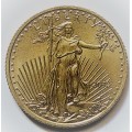 2013 -  GOLD USA $5 (1/10 OZ) COIN.. FREE POSTNET COUNTER TO COUNTER DELIVERY IN RSA