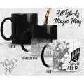All Blacks Mug - Colour Changing Magic Mug