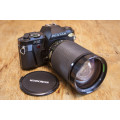 Pentax P30 film camera with Koboron Lens