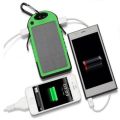 Solar Charger Camping Powerbank with Dual USB Ports & Torch