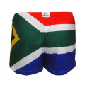 SA Flag square leg running shorts unisex - X-Large