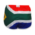 SA Flag round leg running shorts unisex - X-Small