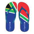 Sandals South African SA Flag ladies UK4