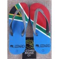 Sandals South African SA Flag mens UK7