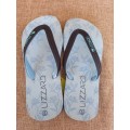 Lizzard sandals flip-flops men`s bolton blue - size UK 11