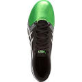 Asics Hypersprint 6 sprint shoe - size UK 3.5 / US 4.5 / EUR 37 (onyx/silver/flash green)