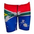 SA Flag Mens Swimming Jammer - Size 32 or Small