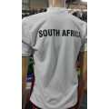 SA Flag Short Sleeve T-shirt unisex - Size X-Large