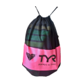 Mesh Bag TYR - Black and Pink