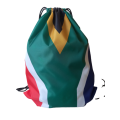 SA Flag Drawstring bag