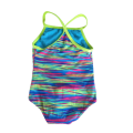 TYR Kids Girls Swimming Costume - Bonzai Diamondfit - Size 5 - 6 years