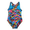 TYR Kids Girls Swimming Costume - Enso Maxfit - Size 5 - 6 years