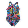 TYR Kids Girls Swimming Costume - Enso Maxfit - Size 5 - 6 years
