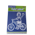 Family Fun Sticker for Car - Cycling Dad
