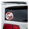 Car Decal Sticker - Hands Off Our Rhino