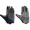 Cycling Gloves Mens Lizzard Long Finger Dactyl - Grey / Blue - Small