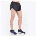 Running Shorts Mens High-Cut Second Skins: Black - Size X-Large