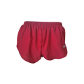 Running Shorts Mens High-Cut Second Skins: Red - Size Large