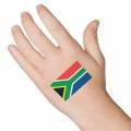 SA Flag Tattoo Temporary (set of 15)