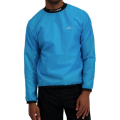 Foul Weather Run Top Second Skins Turquoise - Large (36)