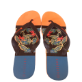 Lizzard sandals  flip-flops men`s sunday black/multi - size UK 11